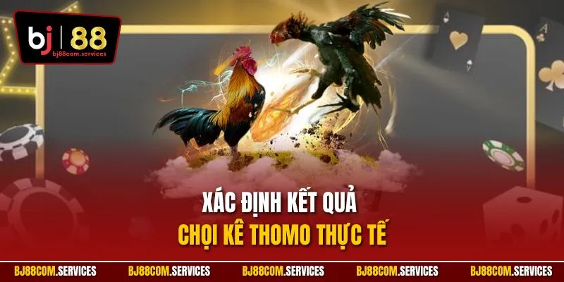 Xác định kết quả chọi kê Thomo thực tế